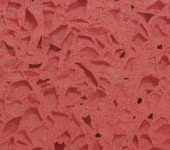 57 Starburst Orange terrazzo sample image