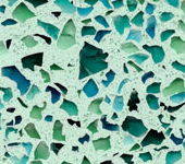 83 Caribbean Breeze terrazzo sample image