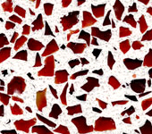 92 White terrazzo sample image