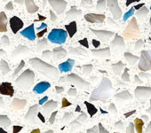 95 White terrazzo sample image