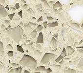 160 Mocha Latte terrazzo sample image