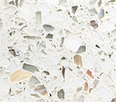 167 Off White terrazzo sample image